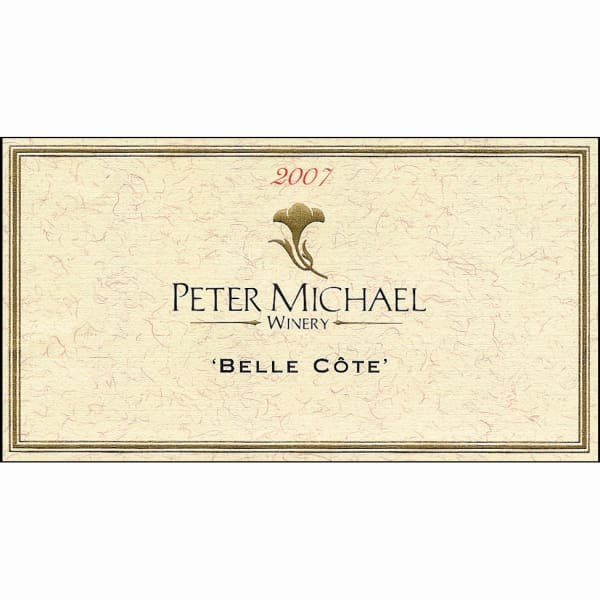 Rượu vang trằng Peter Michael Belle Cote Chardonnay (chai Magnum 1,5 lít) 2007