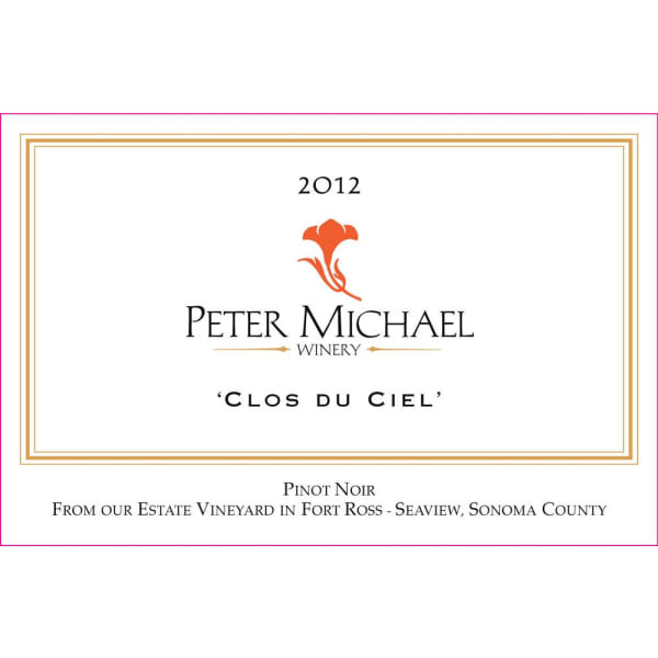 Rượu vang đỏ Peter Michael Clos Du Ciel Pinot Noir 2012