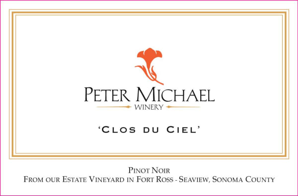 Rượu vang đỏ Peter Michael Clos Du Ciel Pinot Noir 2019