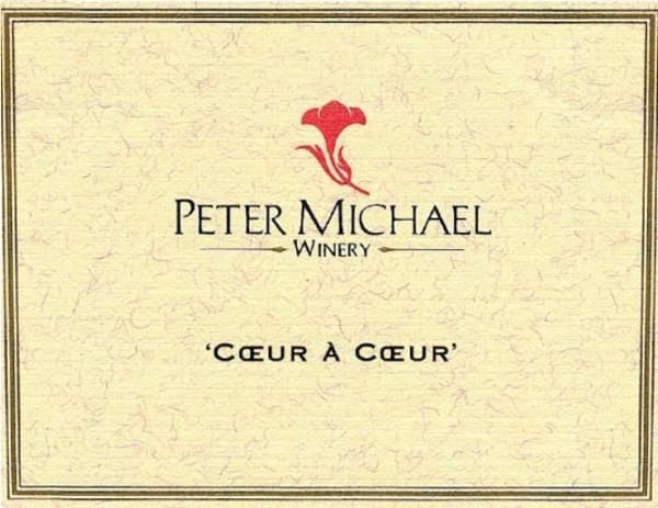 Rượu vang trằng Peter Michael Coeur a Coeur White Blend 2009