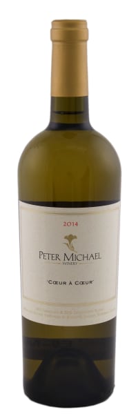 Rượu vang trằng Peter Michael Coeur a Coeur White Blend 2014