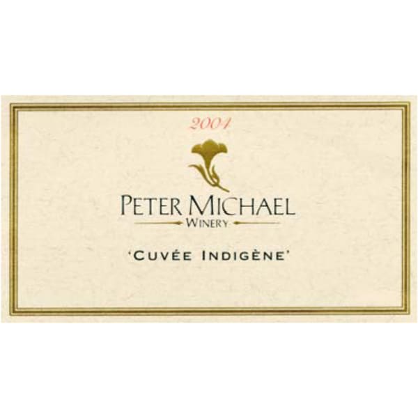 Rượu vang trằng Peter Michael Cuvee Indigene Chardonnay 2004