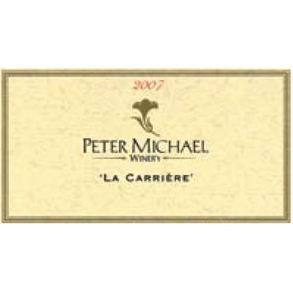 Rượu vang trằng Peter Michael La Carriere Chardonnay (bin soiled labels) 2007