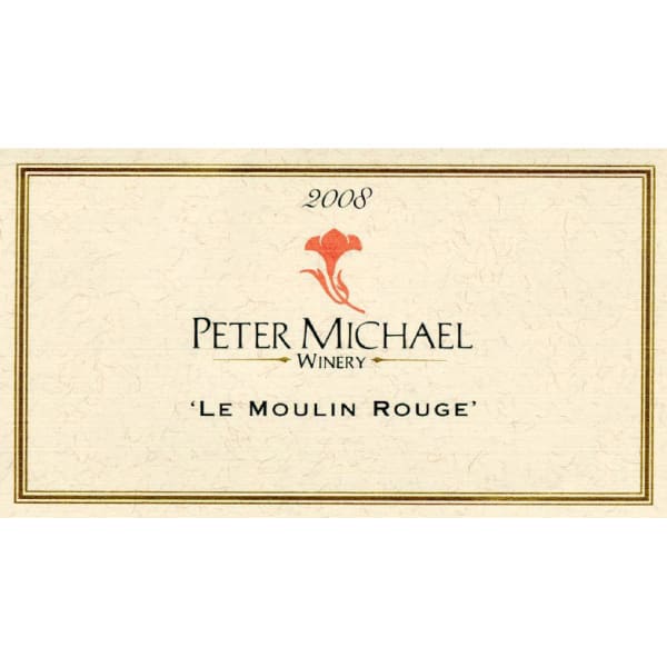 Rượu vang đỏ Peter Michael Le Moulin Rouge Pinot Noir (chai Magnum 1,5 lít) 2008