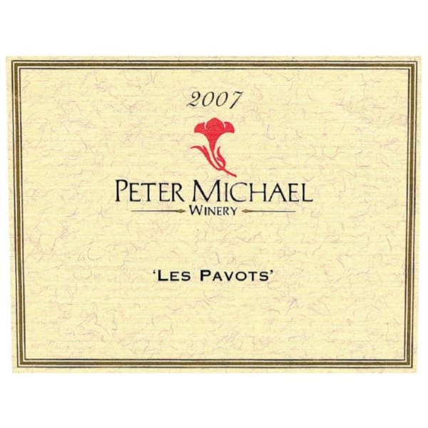 Rượu vang đỏ Peter Michael Les Pavots (chai Magnum 1,5 lít) 2007