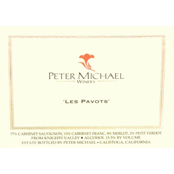 Rượu vang đỏ Peter Michael Les Pavots 2009