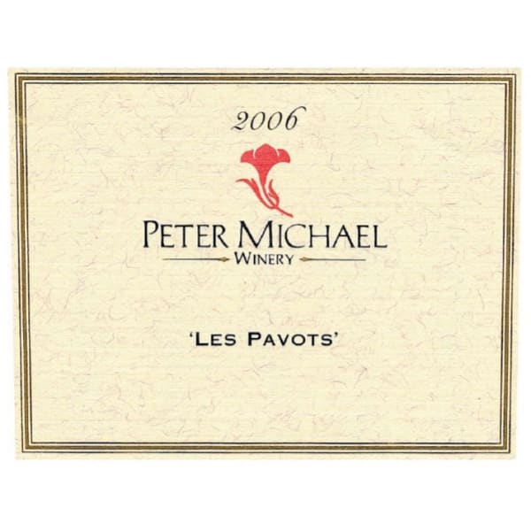 Rượu vang đỏ Peter Michael Les Pavots (3 Liter - autographed) 2006
