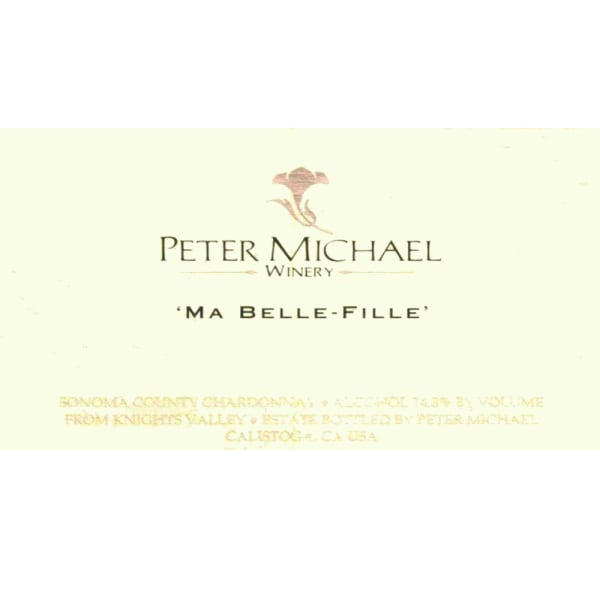 Rượu vang trằng Peter Michael Ma Belle Fille Chardonnay 2008