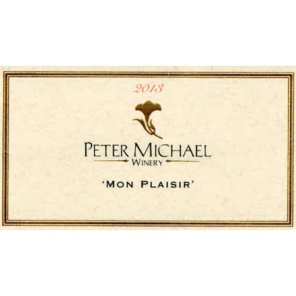Rượu vang trằng Peter Michael Mon Plaisir Chardonnay 2013