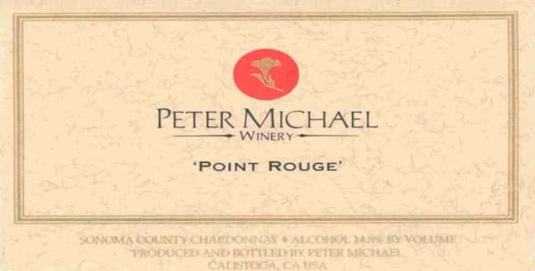 Rượu vang trằng Peter Michael Point Rouge Chardonnay 2003
