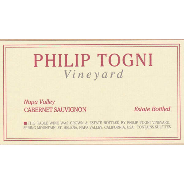 Rượu vang đỏ Philip Togni Cabernet Sauvignon 2013