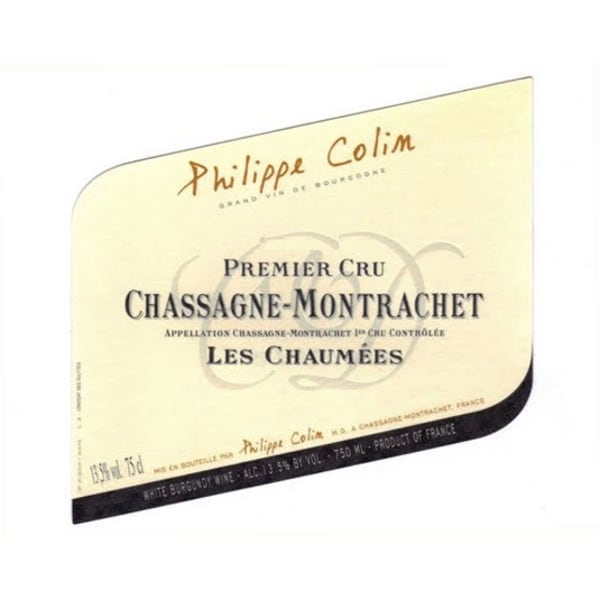 Rượu vang trằng Philippe Colin Chassagne-Montrachet Les Chaumees Premier Cru 2014