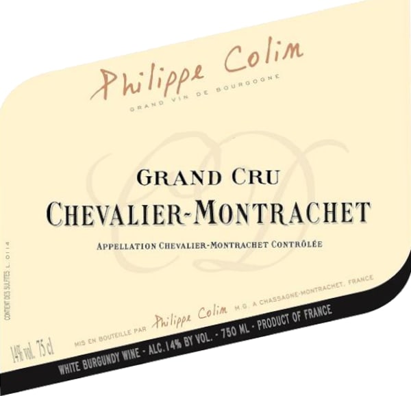 Rượu vang trằng Philippe Colin Chevalier-Montrachet Grand Cru 2021