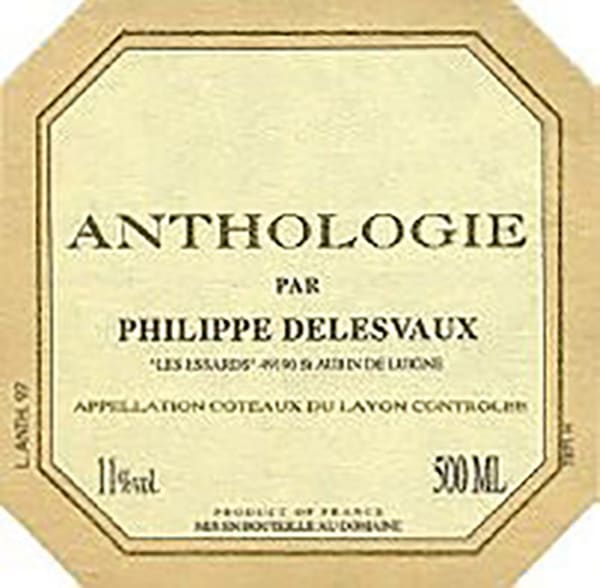Rượu vang trằng Philippe Delesvaux Coteaux du Layon Anthologie (500ML) 1997