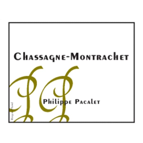 Rượu vang trằng Philippe Pacalet Chassagne-Montrachet 2013