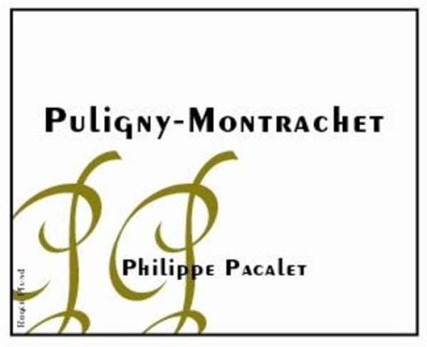 Rượu vang trằng Philippe Pacalet Puligny-Montrachet 2011