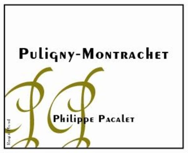 Rượu vang trằng Philippe Pacalet Puligny-Montrachet 2012