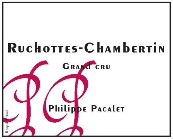 Rượu vang đỏ Philippe Pacalet Ruchottes-Chambertin Grand Cru 2011