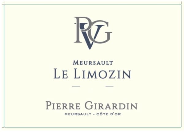 Rượu vang trằng Pierre Girardin Meursault Le Limozin 2019