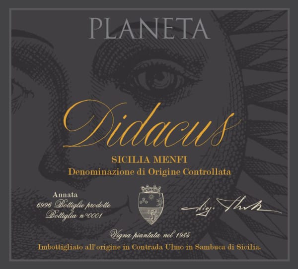 Rượu vang trằng Planeta Didacus Chardonnay 2019