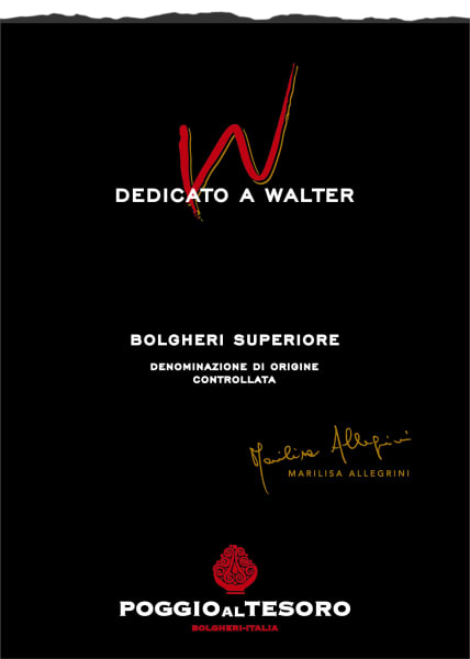 Rượu vang đỏ Poggio al Tesoro Dedicato a Walter Bolgheri Superiore 2019