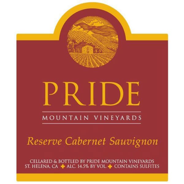 Rượu vang đỏ Pride Mountain Vineyards Reserve Cabernet Sauvignon (chai Magnum 1,5 lít) 2002