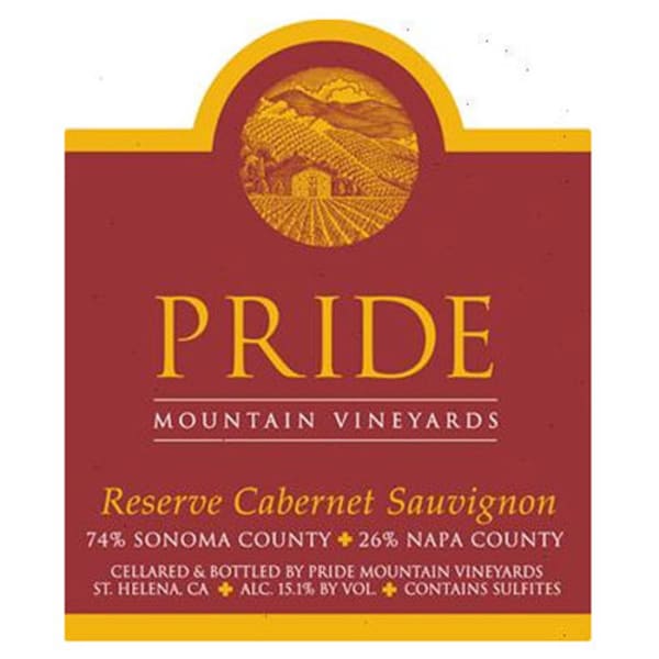 Rượu vang đỏ Pride Mountain Vineyards Reserve Cabernet Sauvignon (1.5 Liter Magnum in OWC - Signed by Winemaker) 2011