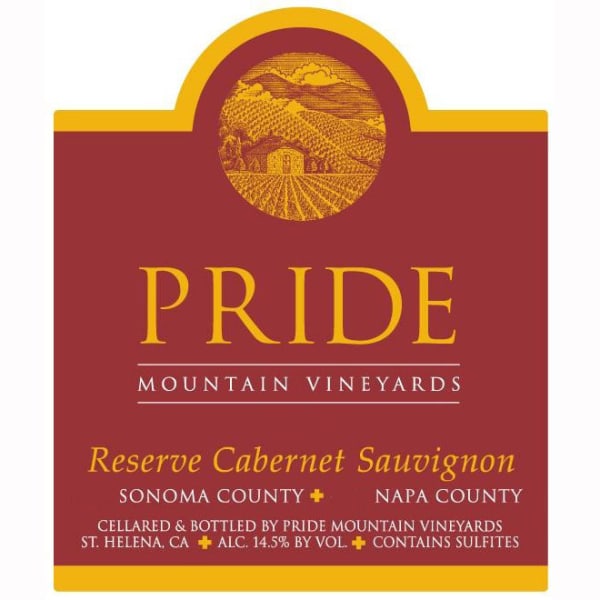 Rượu vang đỏ Pride Mountain Vineyards Reserve Cabernet Sauvignon 2001