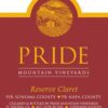 Rượu vang đỏ Pride Mountain Vineyards Reserve Claret (chai Magnum 1,5 lít) 2013