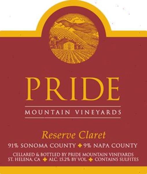 Rượu vang đỏ Pride Mountain Vineyards Reserve Claret (chai Magnum 1,5 lít) 2013