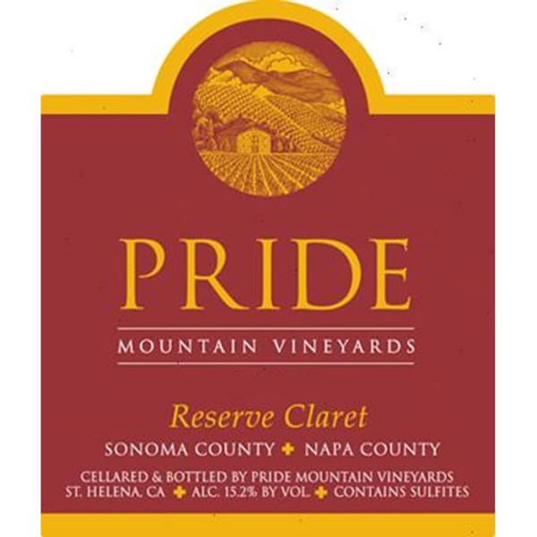 Rượu vang đỏ Pride Mountain Vineyards Reserve Claret 2002