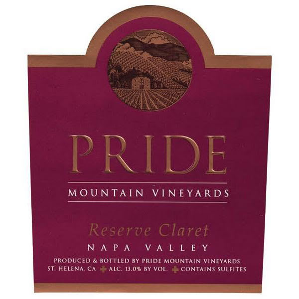 Rượu vang đỏ Pride Mountain Vineyards Reserve Claret 2005