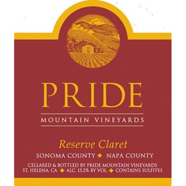 Rượu vang đỏ Pride Mountain Vineyards Reserve Claret 2013