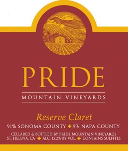 Rượu vang đỏ Pride Mountain Vineyards Reserve Claret 2013