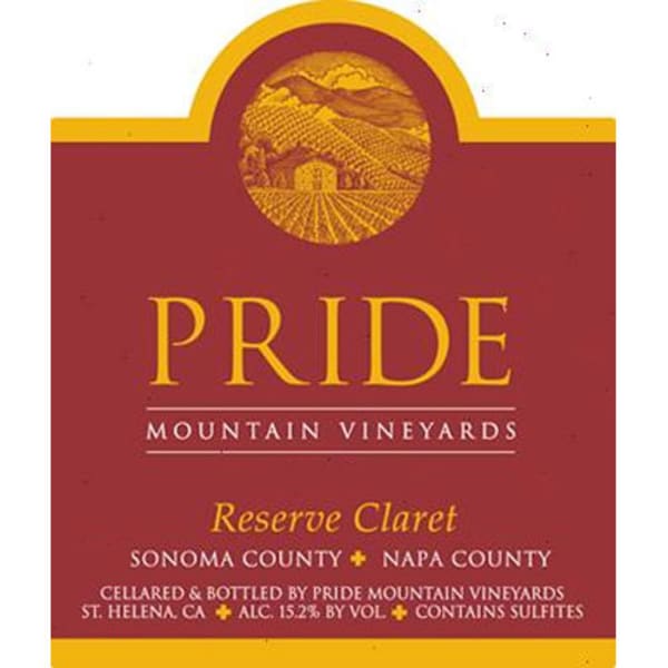 Rượu vang đỏ Pride Mountain Vineyards Reserve Claret 2014