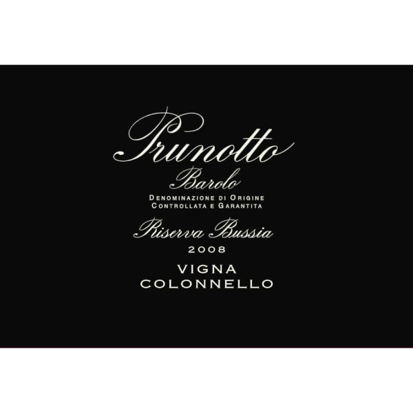 Rượu vang đỏ Prunotto Bussia Vigna Colonello Barolo Riserva (chai Magnum 1,5 lít) 2008