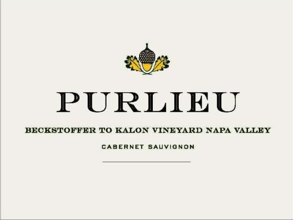Rượu vang đỏ Purlieu Beckstoffer To Kalon Vineyard Cabernet Sauvignon 2017
