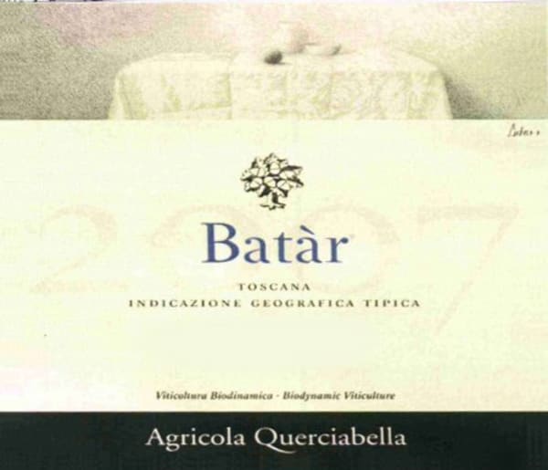 Rượu vang trằng Querciabella Batar 2009