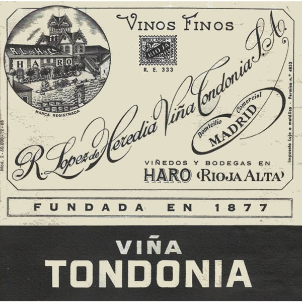 Rượu vang đỏ R. Lopez de Heredia Rioja Vina Tondonia Gran Reserva 1978