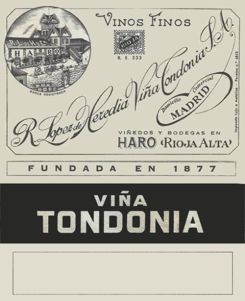 Rượu vang trằng R. Lopez de Heredia Rioja Vina Tondonia Gran Reserva White 1968