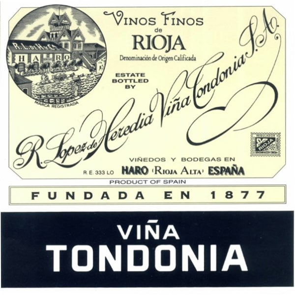 Rượu vang trằng R. Lopez de Heredia Rioja White Vina Tondonia Gran Reserva 1991