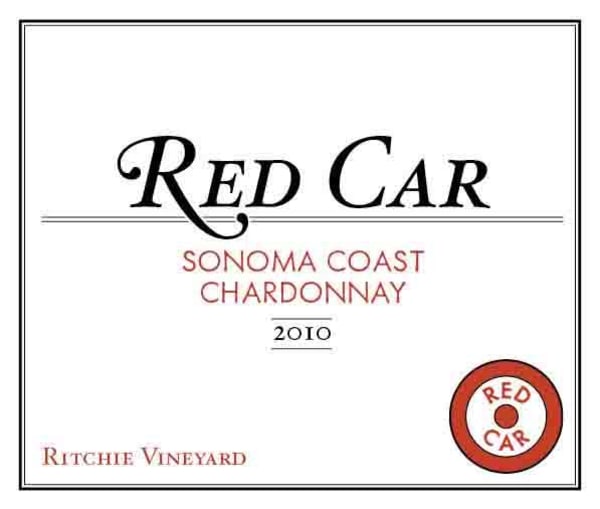 Rượu vang trằng Red Car Ritchie Vineyard Chardonnay (1.5 Liter Magnum - torn label) 2010