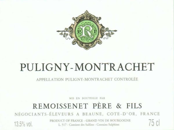 Rượu vang trằng Remoissenet Puligny-Montrachet 2016