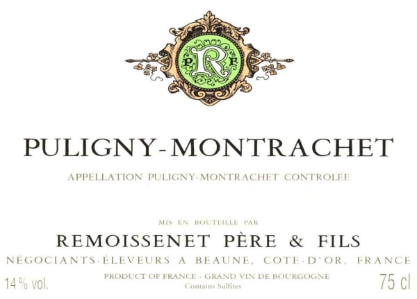 Rượu vang trằng Remoissenet Puligny-Montrachet Blanc 2006