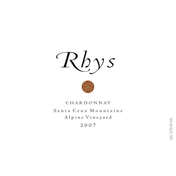 Rượu vang trằng Rhys Alpine Vineyard Chardonnay 2007