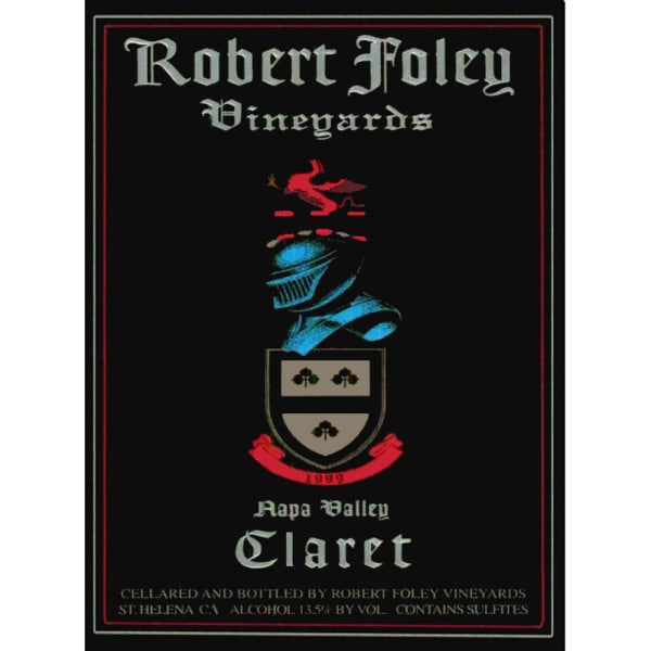 Rượu vang đỏ Robert Foley Vineyards Claret (chai Magnum 1,5 lít) 1999