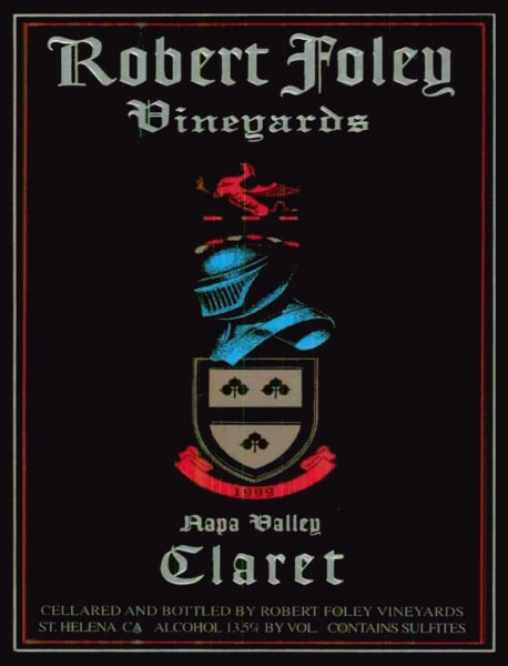 Rượu vang đỏ Robert Foley Vineyards Claret (3 Liter - signed) 1999