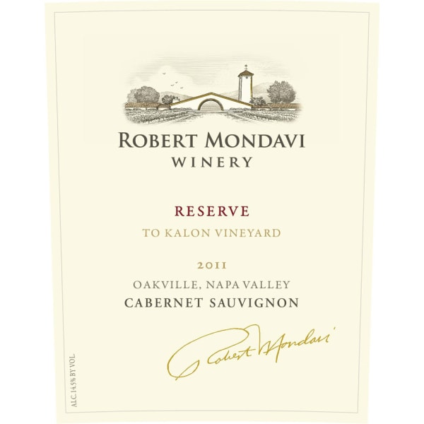 Rượu vang đỏ Robert Mondavi Reserve Cabernet Sauvignon (chai Magnum 1,5 lít) 2011