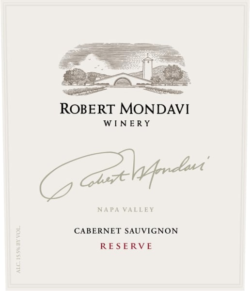 Rượu vang đỏ Robert Mondavi Reserve Cabernet Sauvignon (1.5 Liter Magnum - scuffed labels) 2001