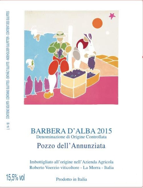 Rượu vang đỏ Roberto Voerzio Barbera d'Alba Pozzo dell'Annunziata (chai Magnum 1,5 lít) 2015
